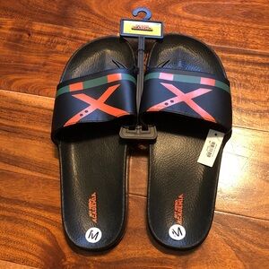 My Hero Academia Bakugo Black and Orange Slides